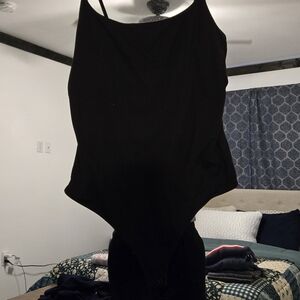 Nuuds Black Bodysuit